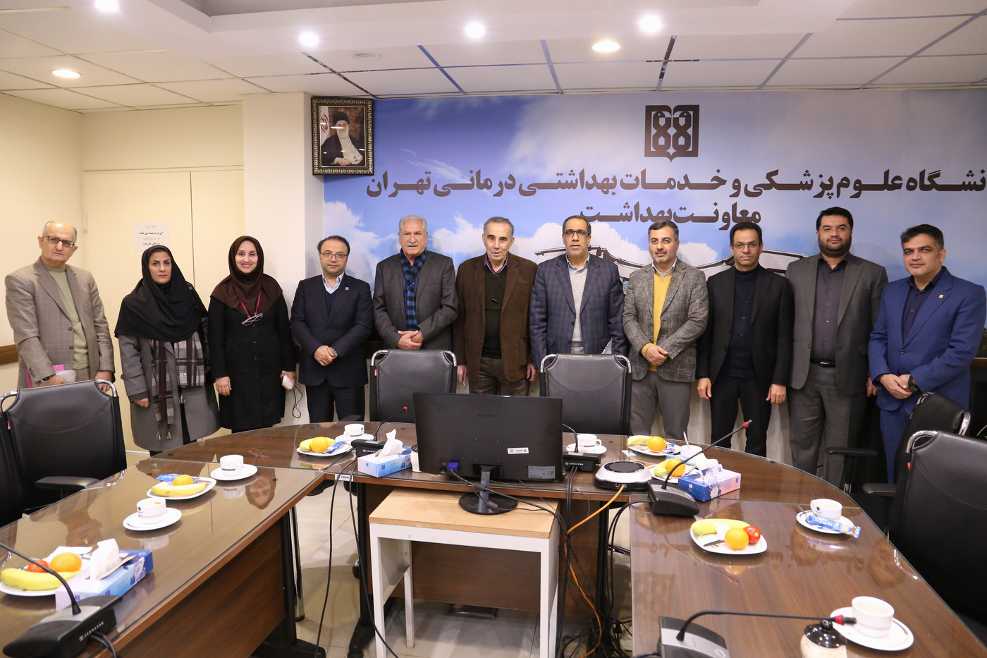 برگزاری جلسه با خیرین حوزه سلامت در معاونت بهداشت 